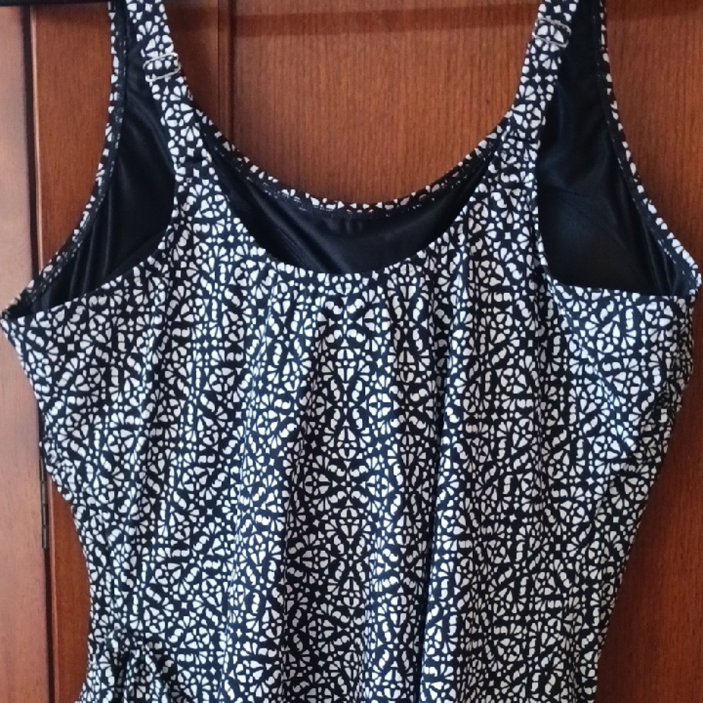 L.L. Bean Black One-piece Bathing Suit - Picture 8 of 16